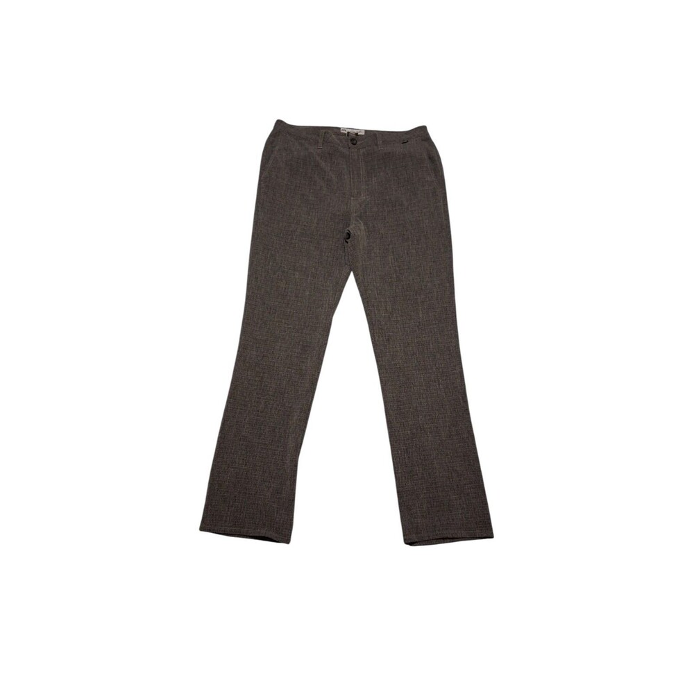 Travis Mathew Performance Chino Golf Pants Mens 34x33 Heathered Gray Plaid Golf